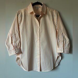 Hinson Wu 3/4 Sleeve Halsey button up shirt, NWT, XS
